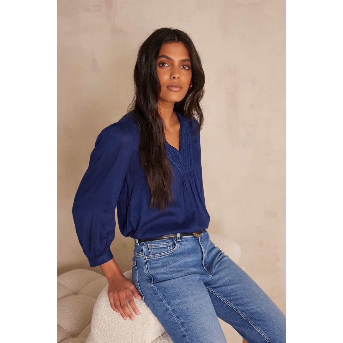 MAISON 123 - Blusa Manga Larga Mujer Maison 123