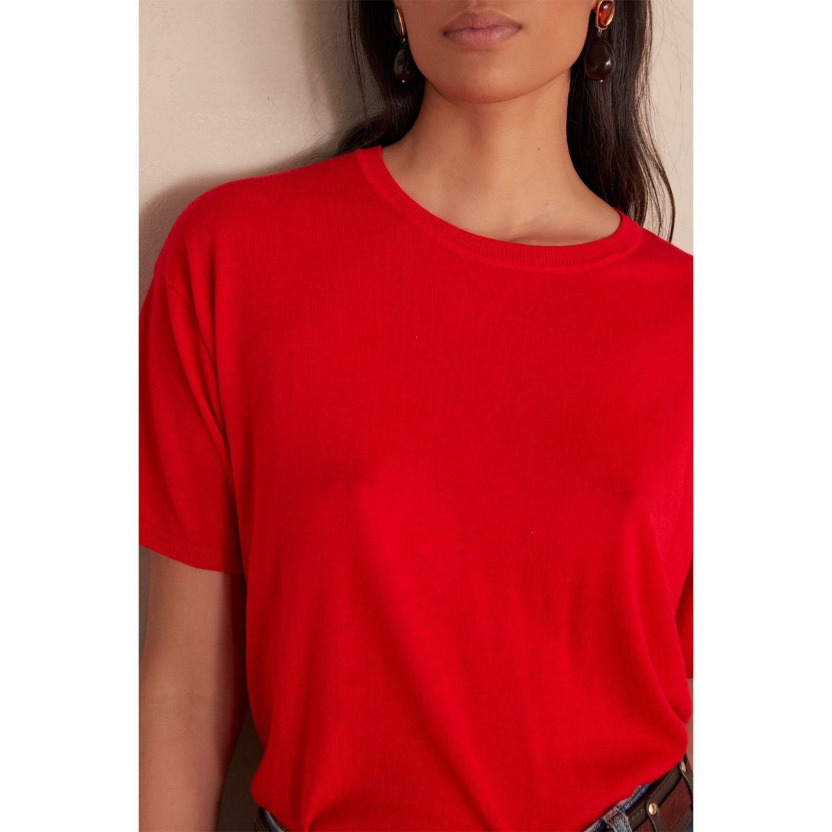 MAISON 123 - Chompa Manga Corta Mujer Maison 123