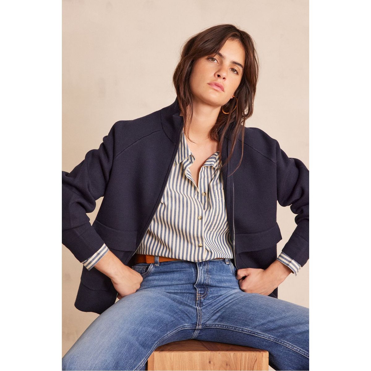 MAISON 123 - Casaca Manga Larga Mujer Maison 123