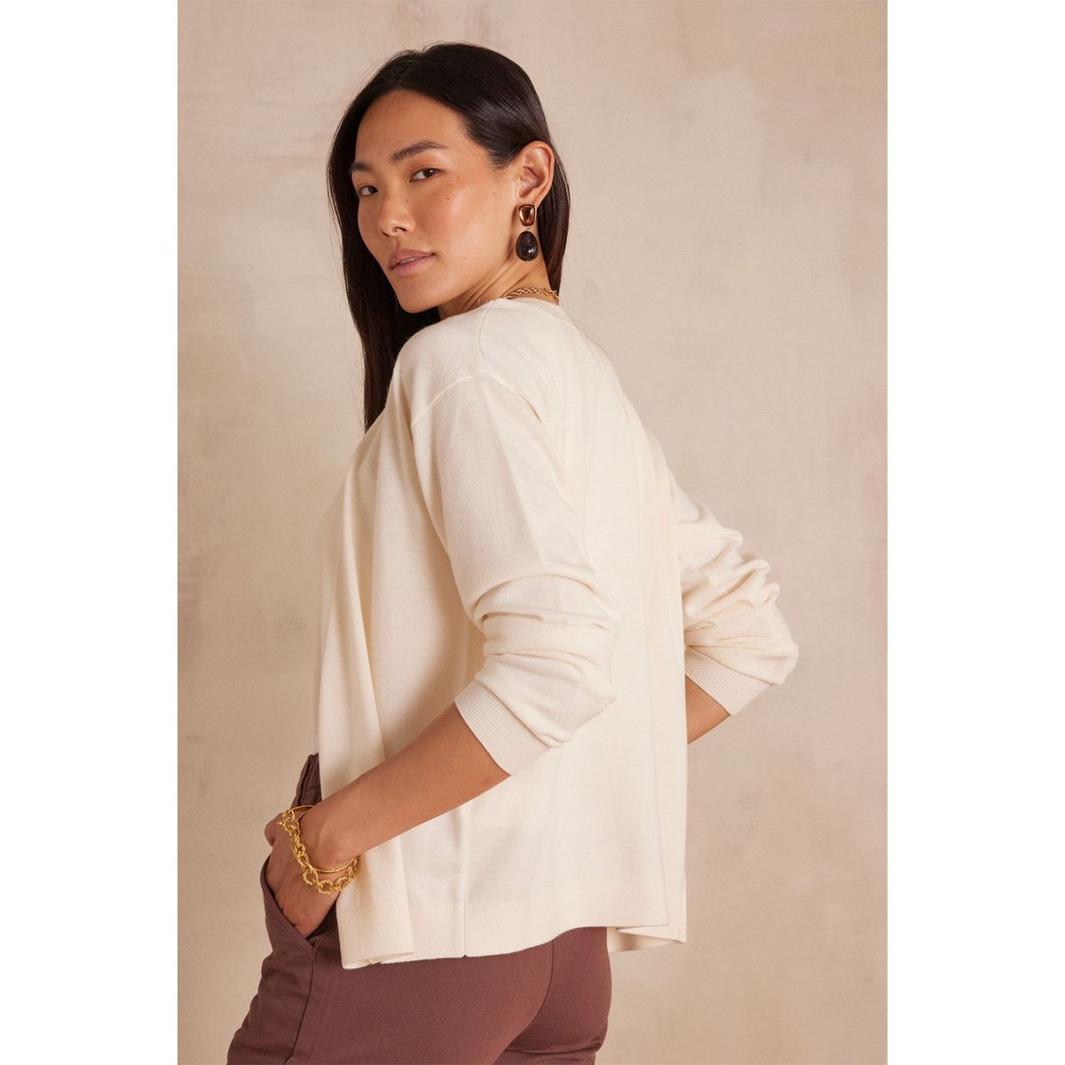 MAISON 123 - Chompa Manga Larga Mujer Maison 123