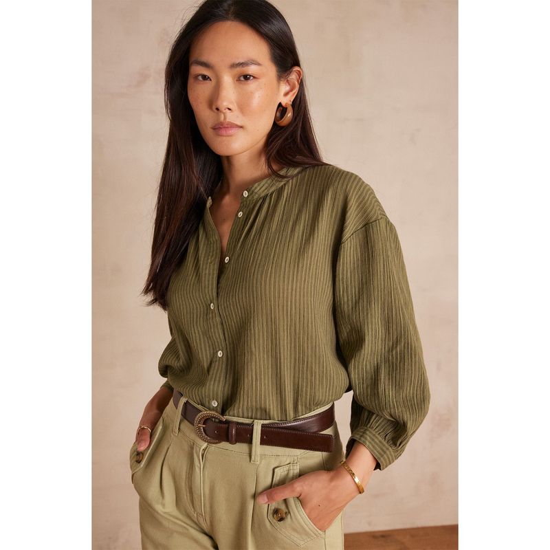 MAISON 123 - Blusa Manga Larga Mujer Maison 123