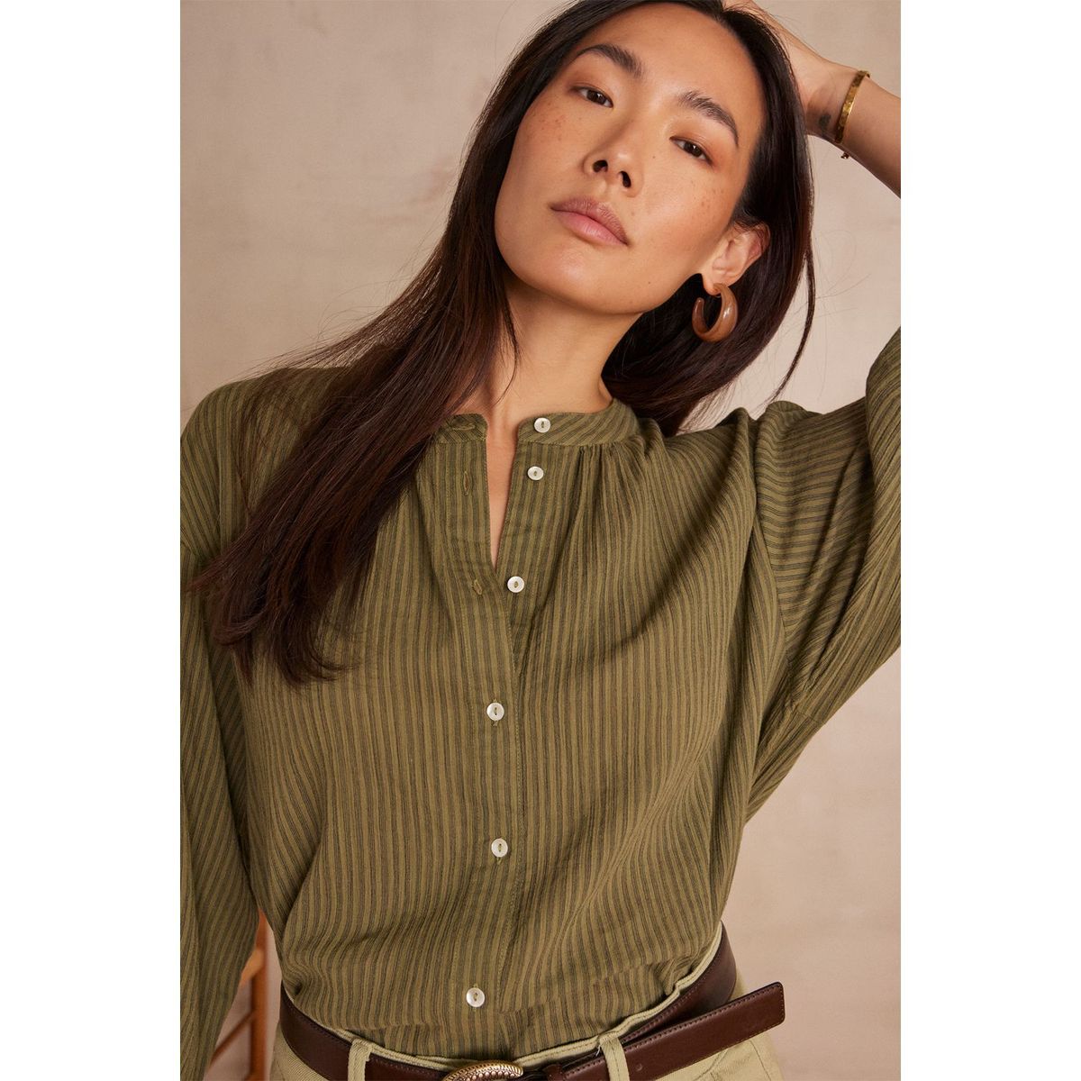 MAISON 123 - Blusa Manga Larga Mujer Maison 123