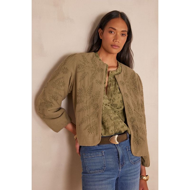 MAISON 123 - Casaca Bordados Mujer Maison 123