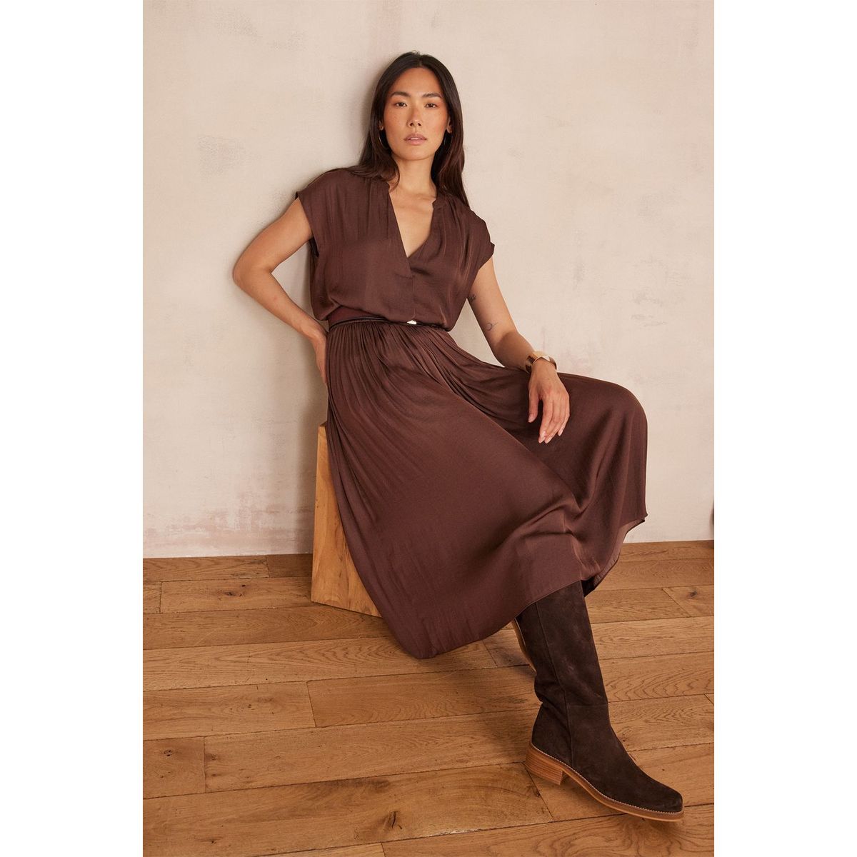 MAISON 123 - Blusa Sin Mangas Mujer Maison 123