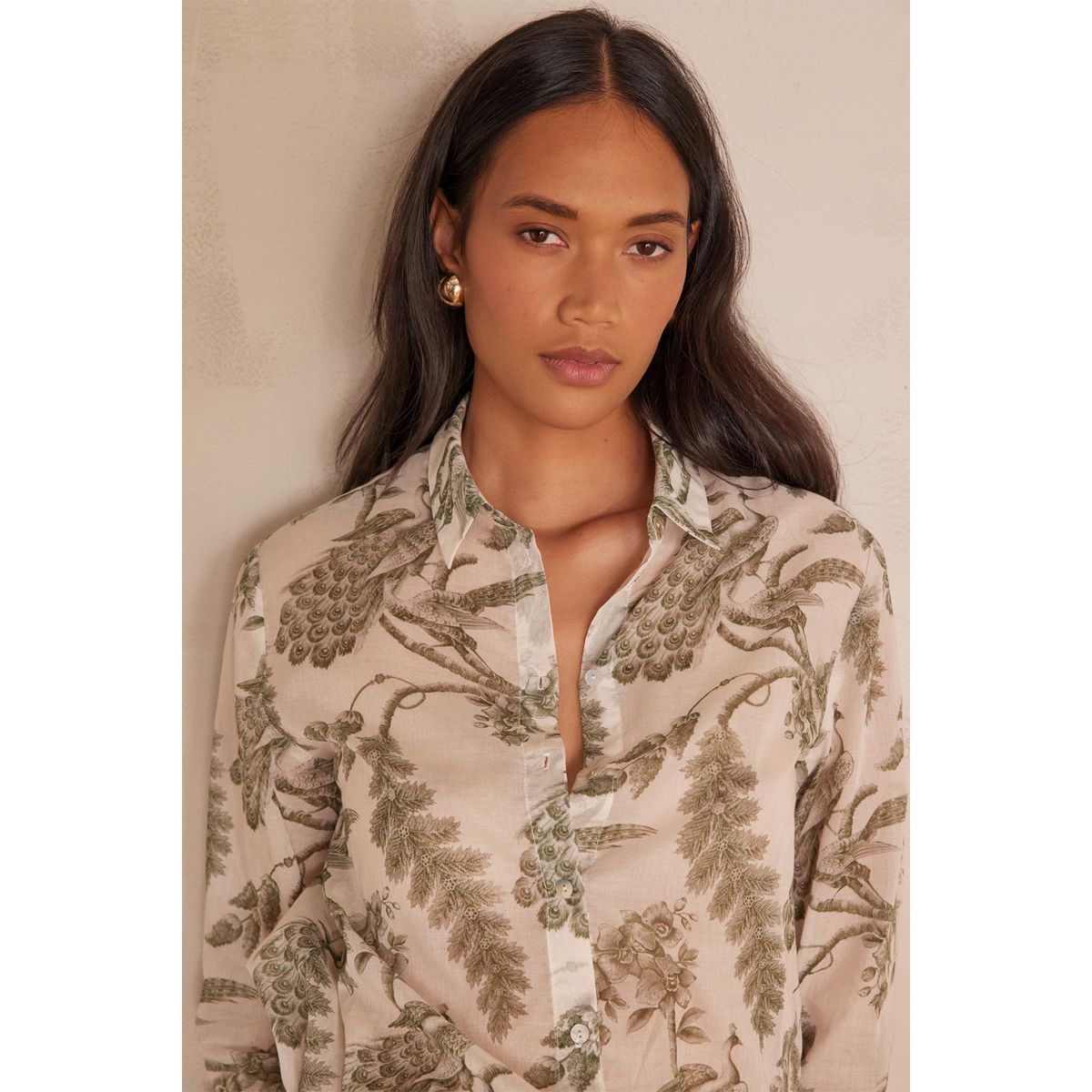 MAISON 123 - Blusa Manga Larga Mujer Maison 123