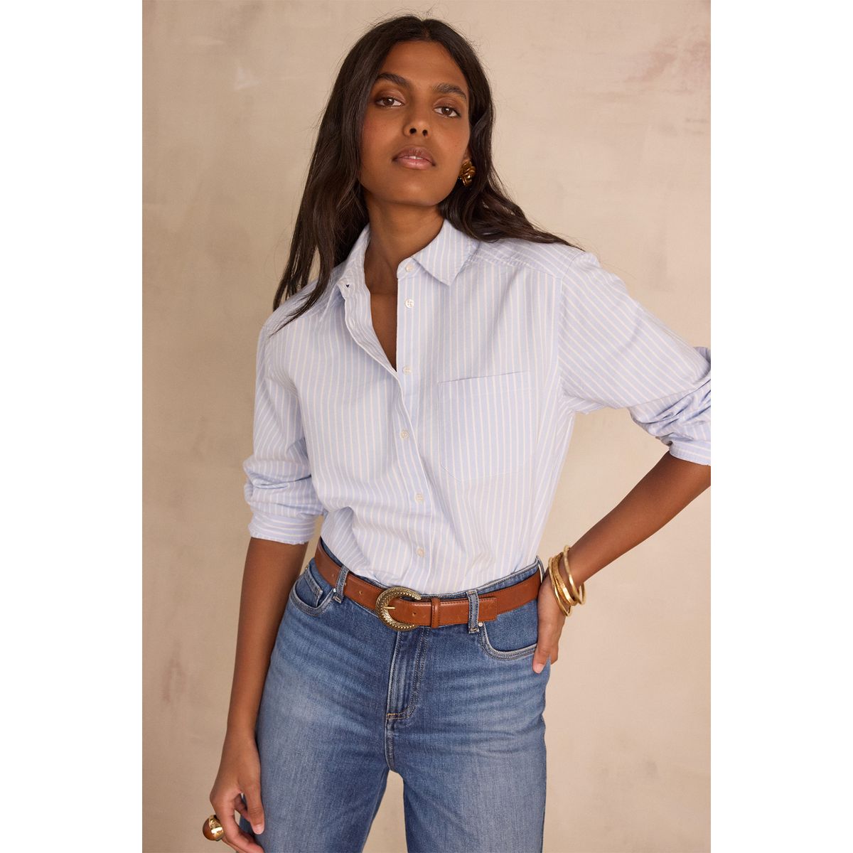 MAISON 123 - Blusa Manga Larga Mujer Maison 123