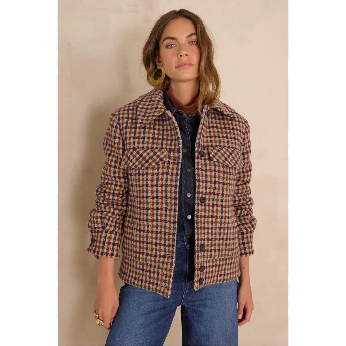 MAISON 123 - Casaca Manga Larga Mujer Maison 123