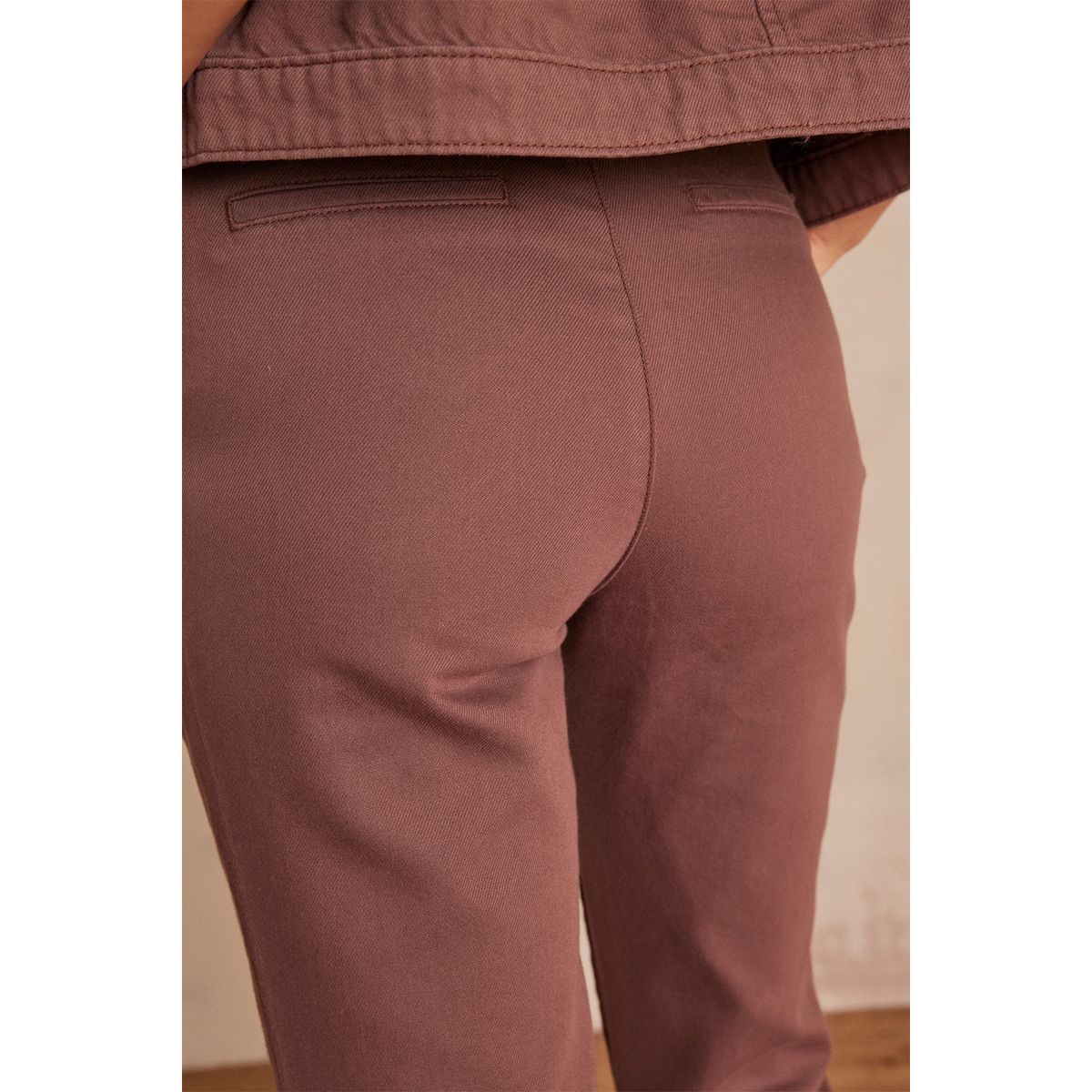 MAISON 123 - Pantalón Tiro Medio Mujer Maison 123