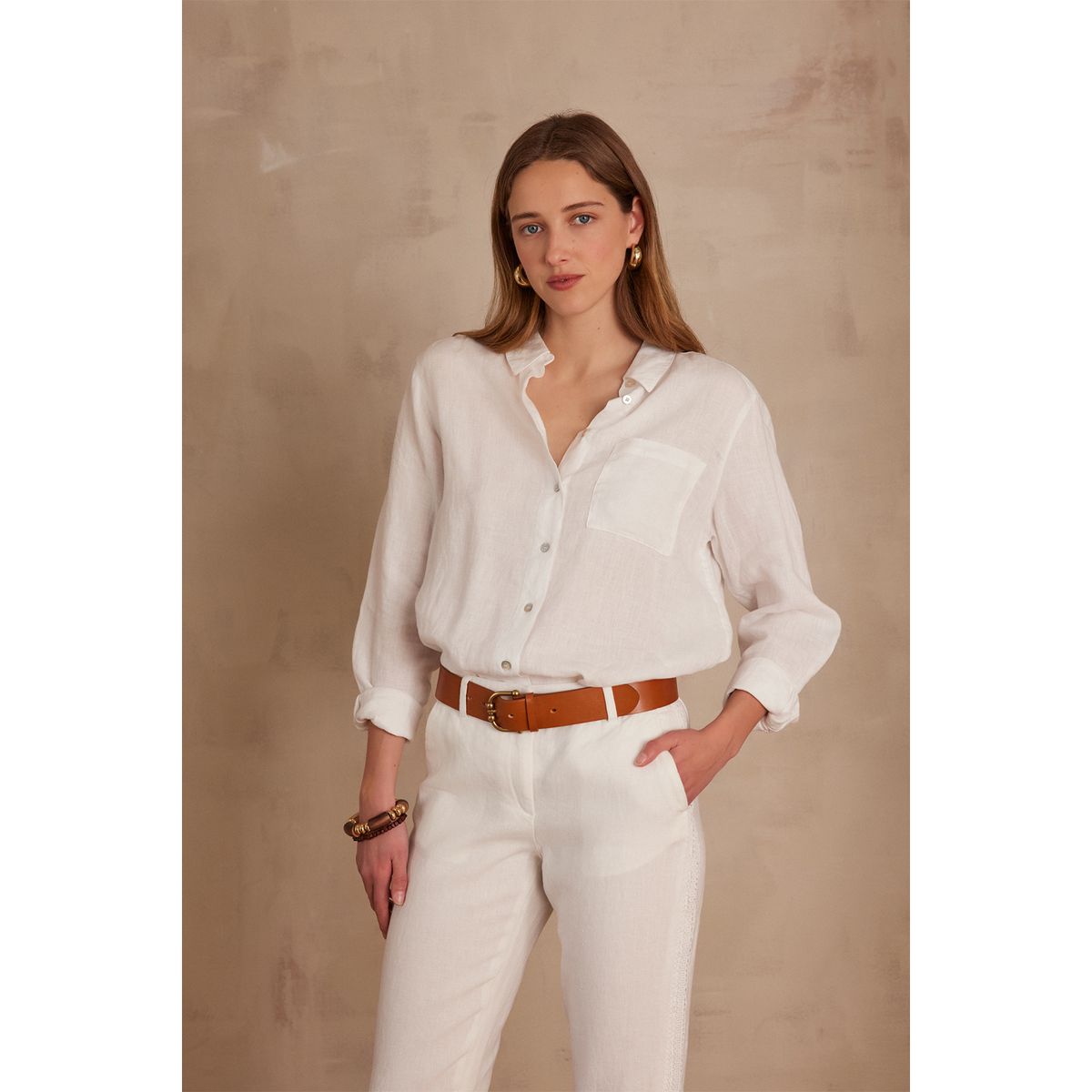 MAISON 123 - Blusa Manga Larga Mujer Maison 123
