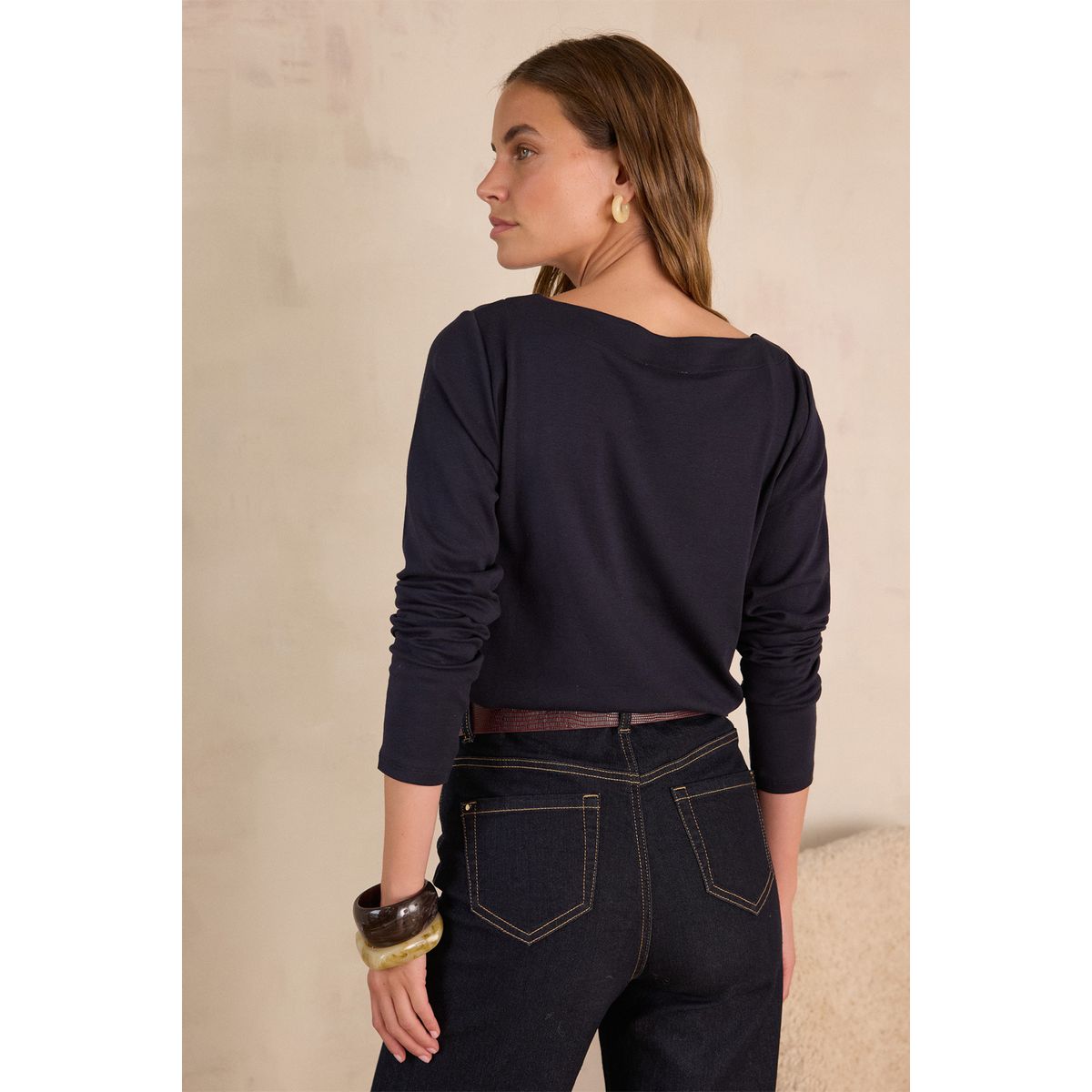 MAISON 123 - Polo Manga Larga Mujer Maison 123