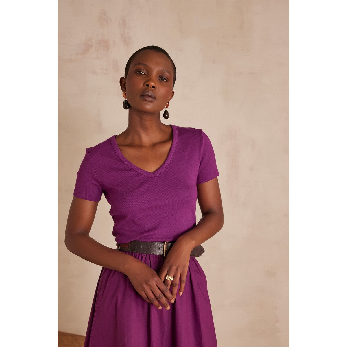 MAISON 123 - Polo Manga Corta Mujer Maison 123