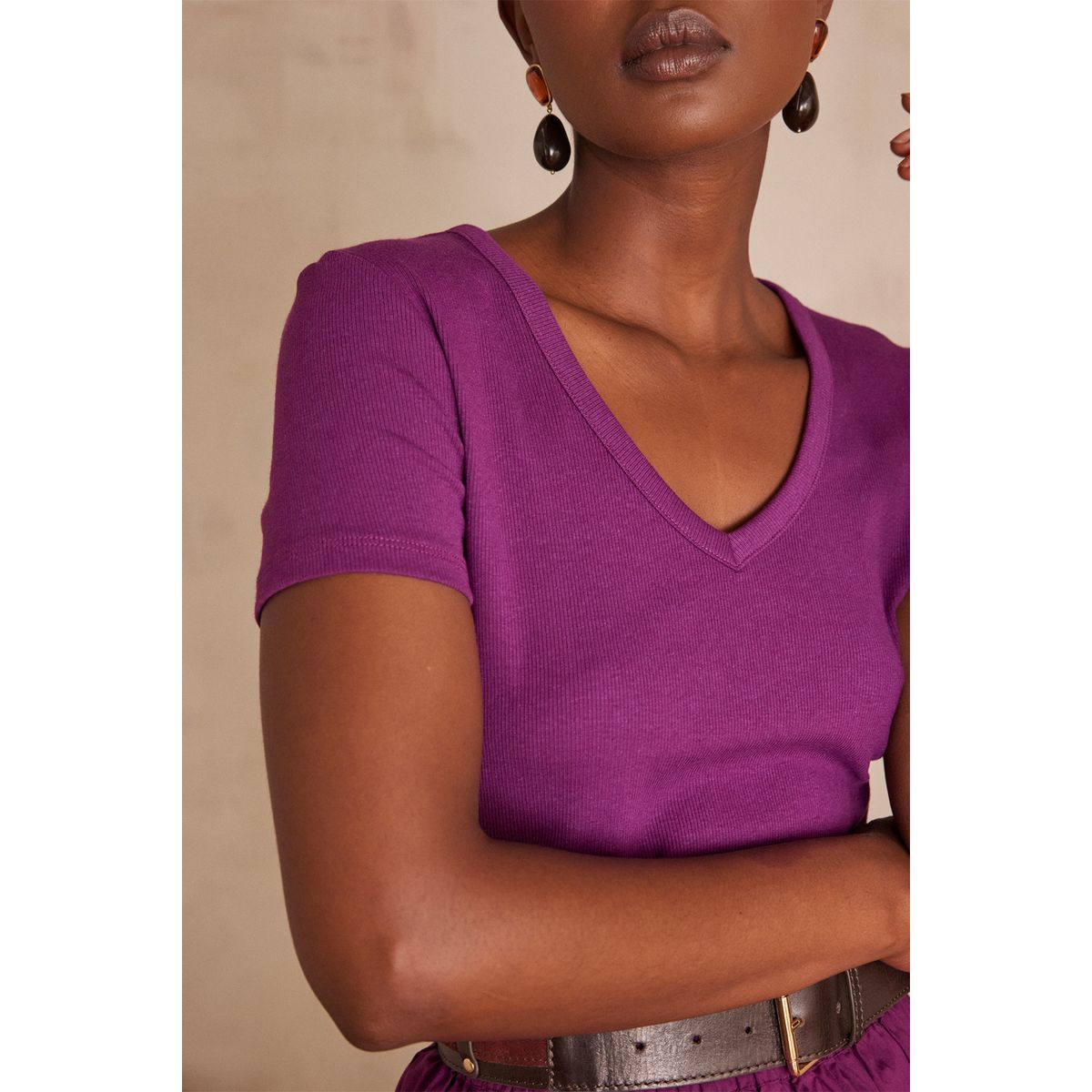 MAISON 123 - Polo Manga Corta Mujer Maison 123