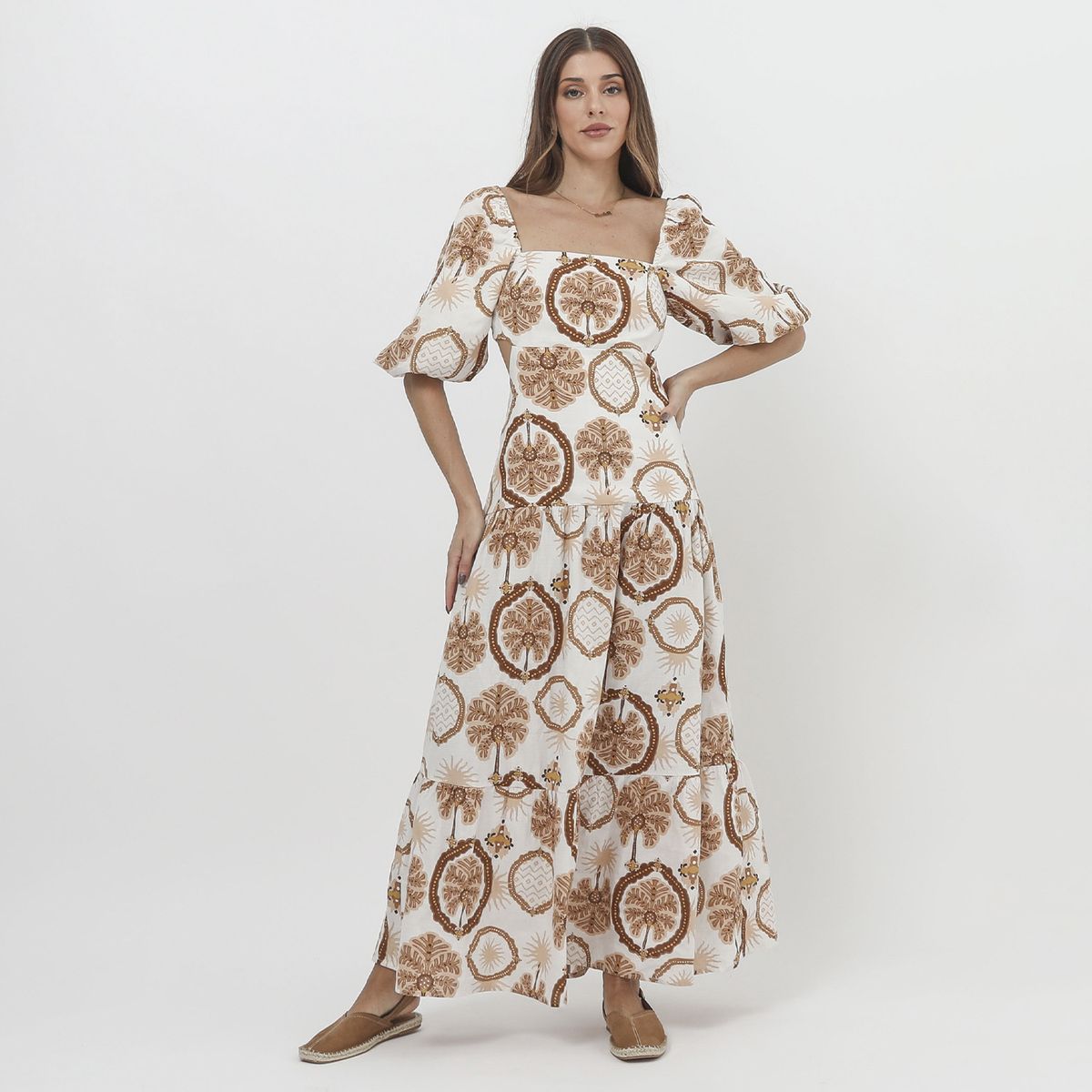 BASEMENT - Vestido Largo Mujer Basement