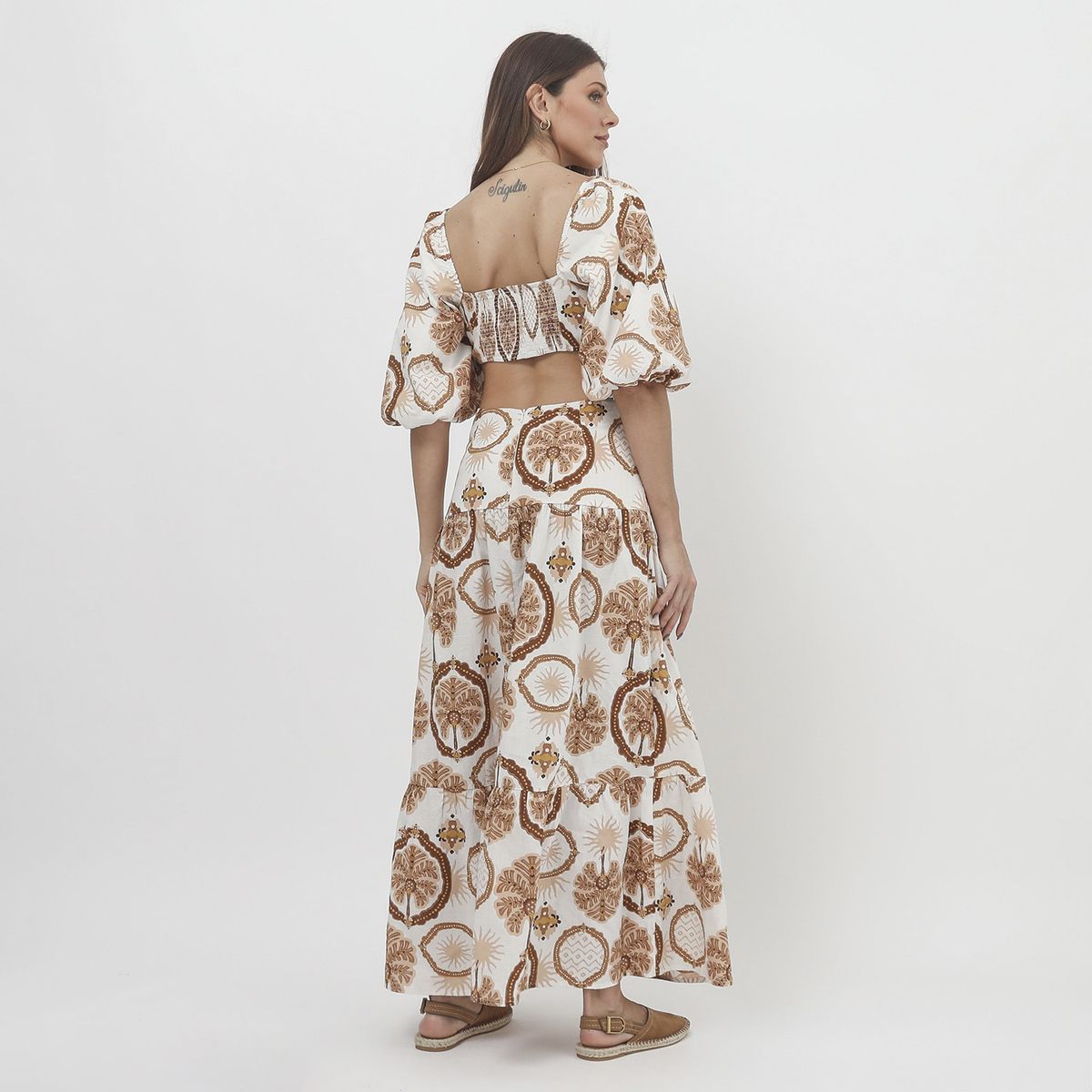 BASEMENT - Vestido Largo Mujer Basement