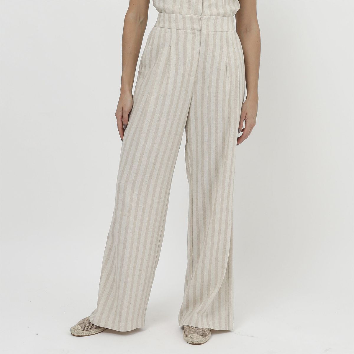 BASEMENT - Pantalón Fluido Mujer Basement