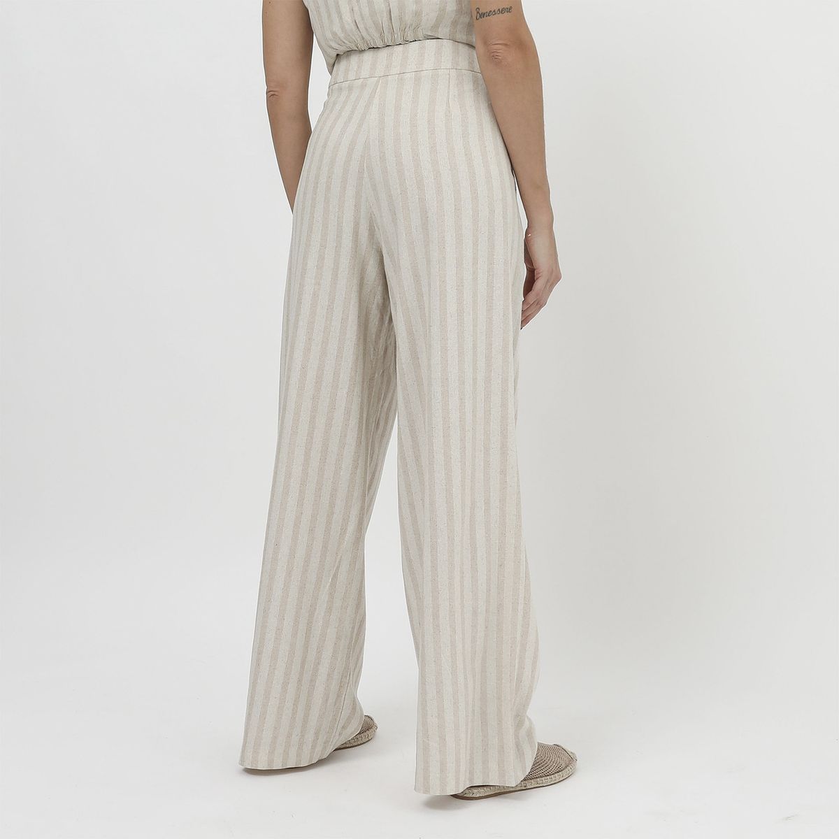 BASEMENT - Pantalón Fluido Mujer Basement