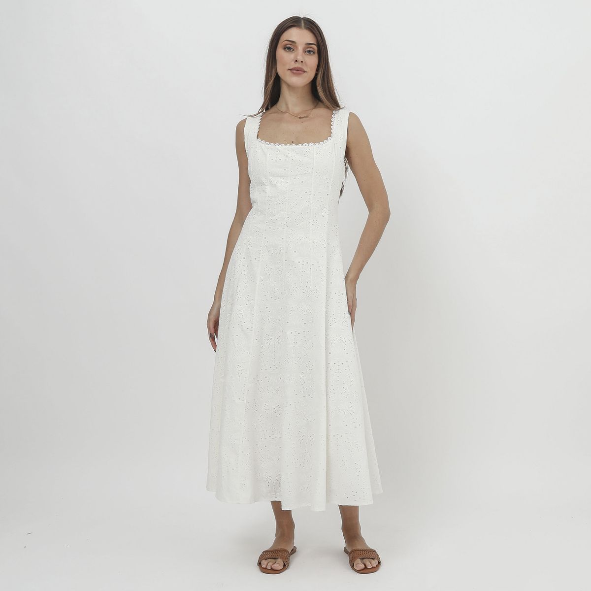 BASEMENT - Vestido Largo Mujer Basement