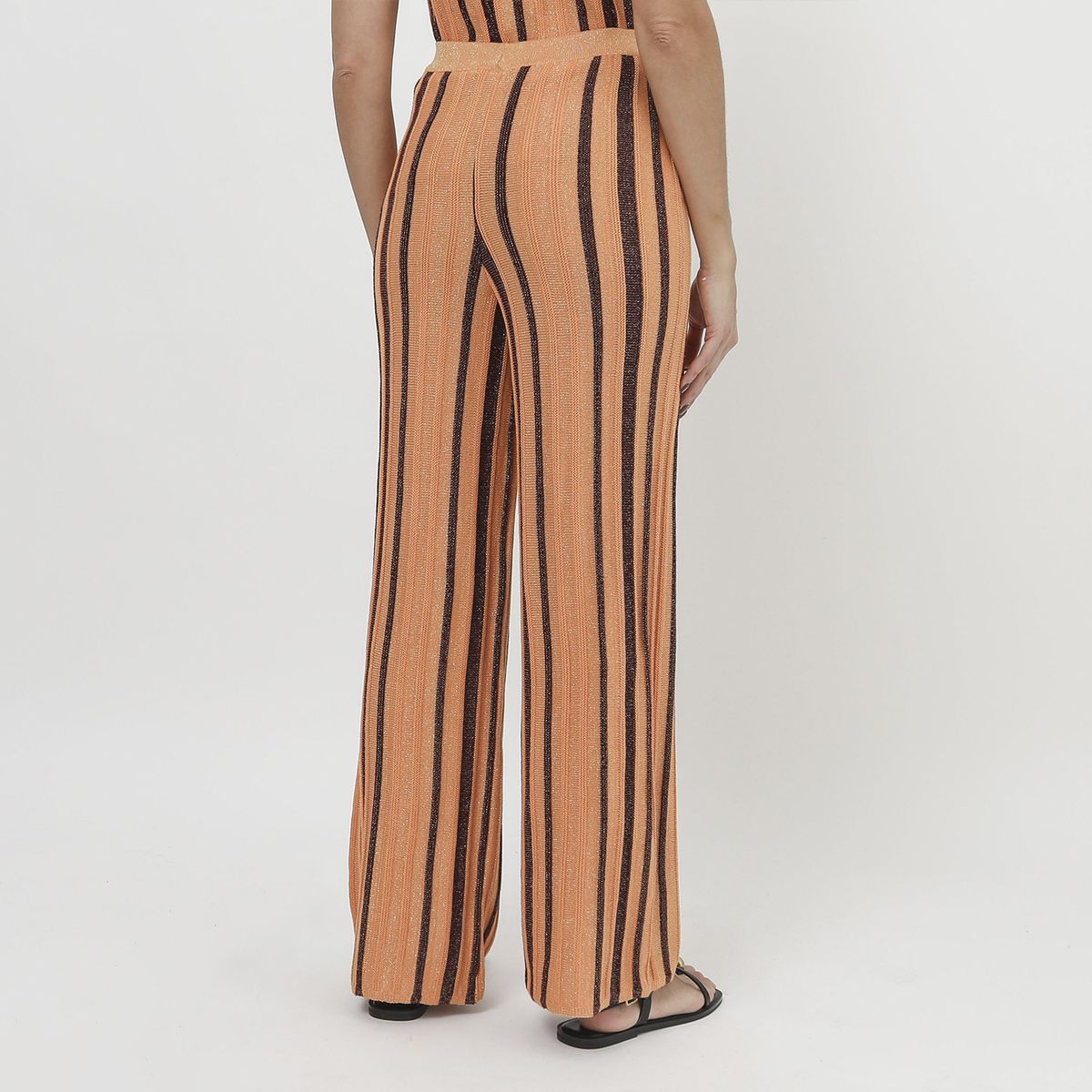 BASEMENT - Pantalón Boot Cut Tiro Alto Mujer Basement