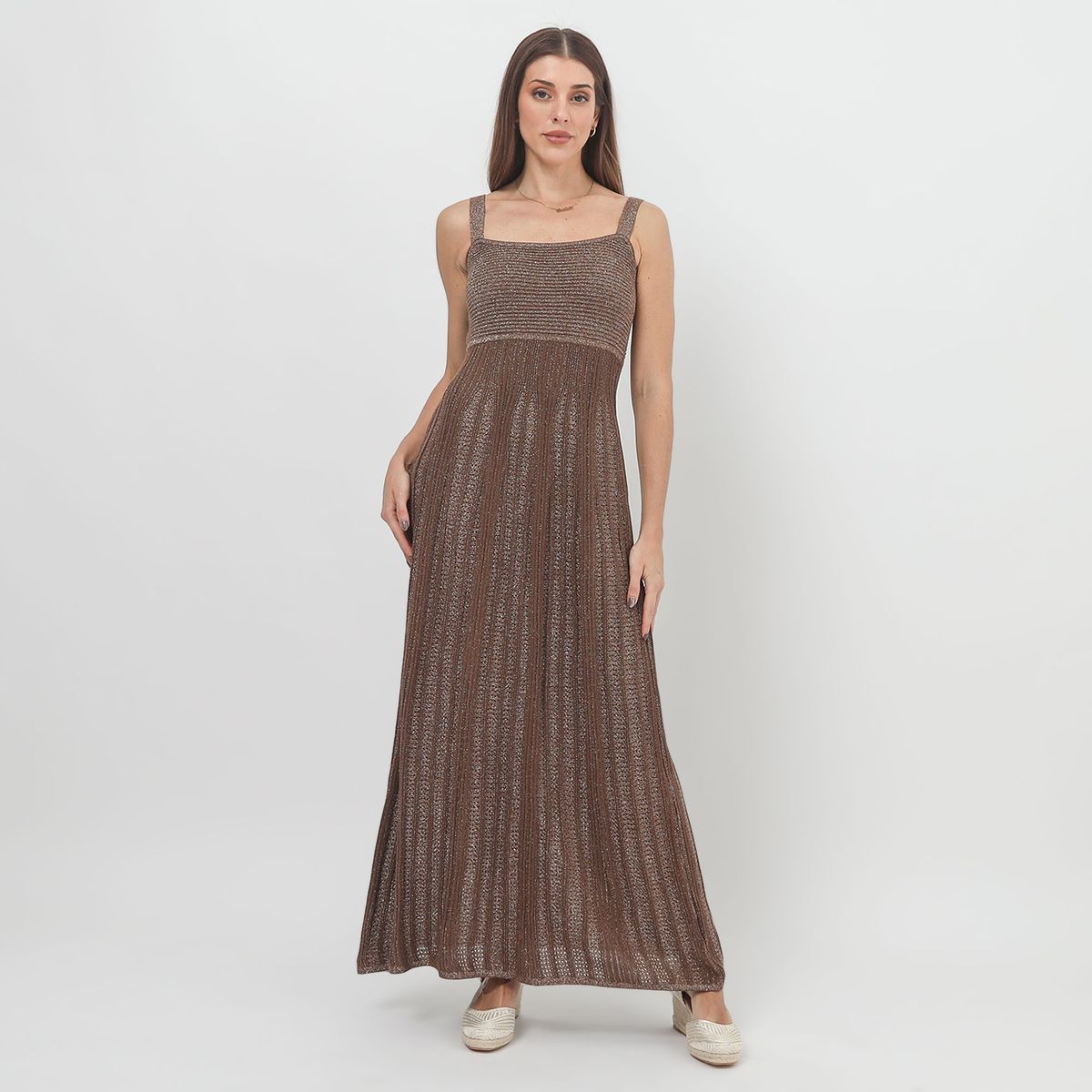 BASEMENT - Vestido Largo Mujer Basement