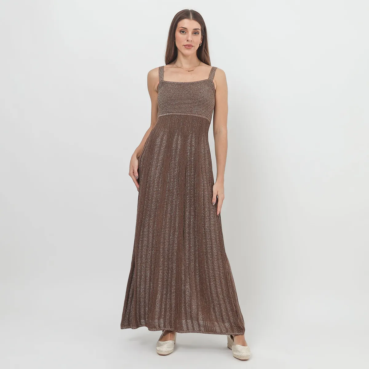 BASEMENT - Vestido Largo Mujer Basement