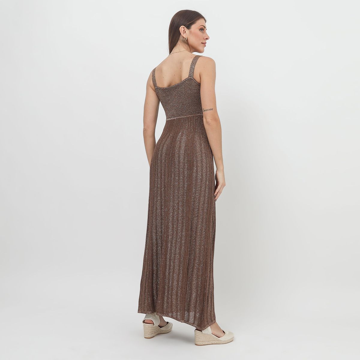 BASEMENT - Vestido Largo Mujer Basement