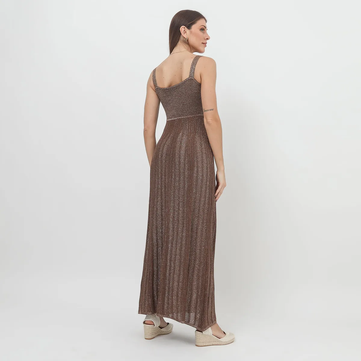 BASEMENT - Vestido Largo Mujer Basement