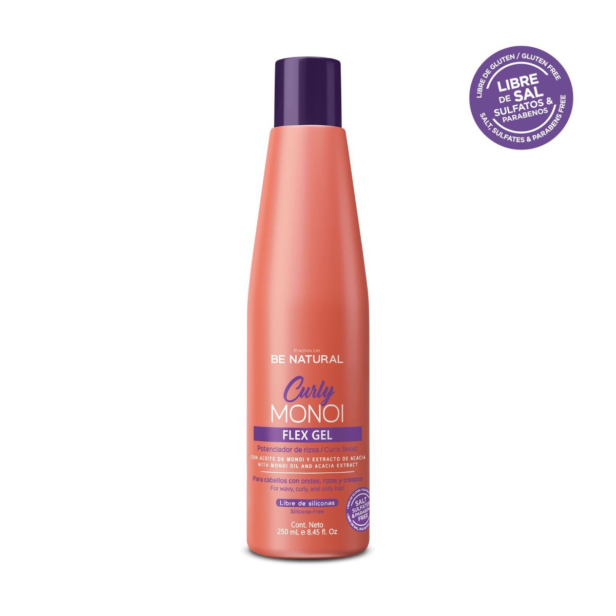 BE NATURAL - Flex Gel Curly Monoi 250ml Be Natural