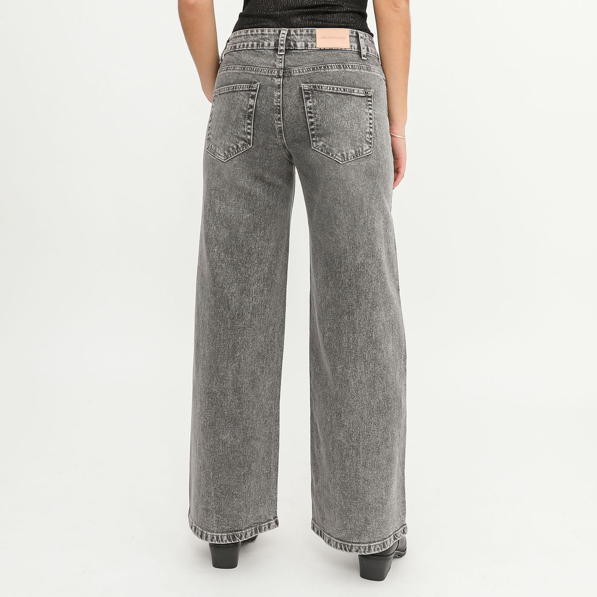 DENIMLAB - Jean Wide Leg Tiro Bajo Mujer Denimlab