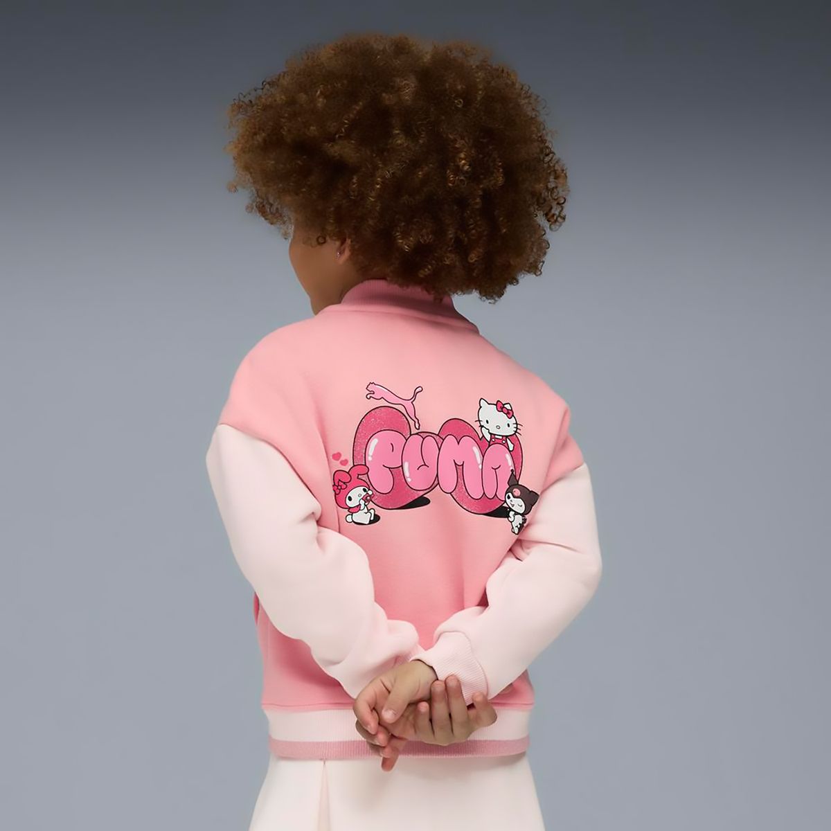 PUMA - Casaca Bomber Algodón Niña Puma X Hello Kitty & Friends