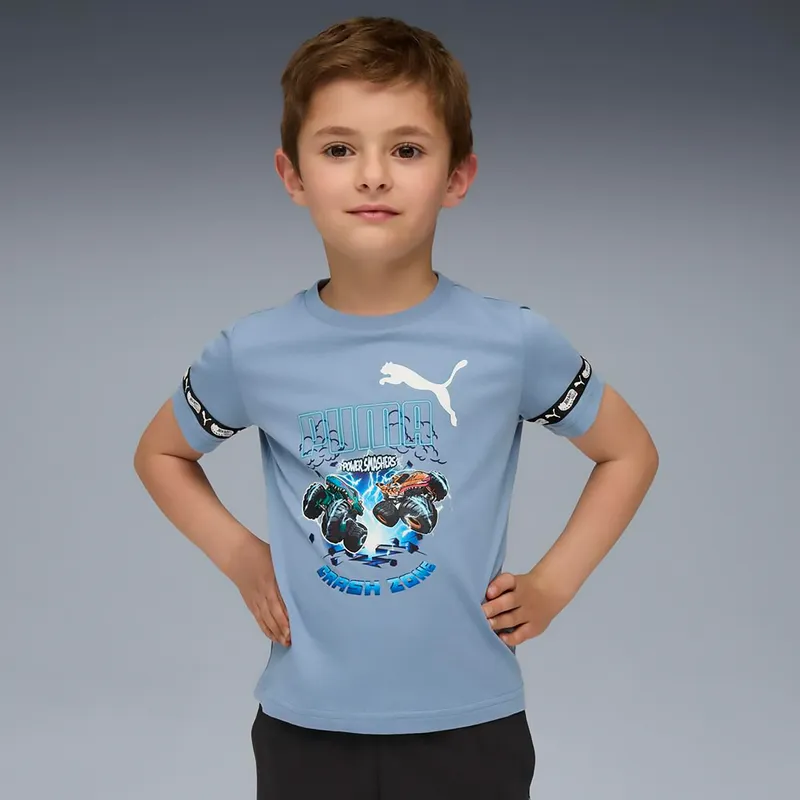 PUMA - Polo Algodón Niño Manga Corta Puma X Hot Wheels