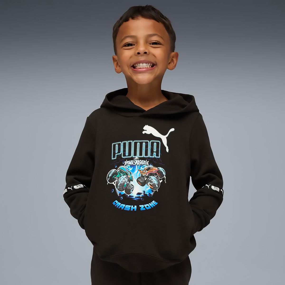 PUMA - Polera Algodón Niño Puma X Hot Wheels