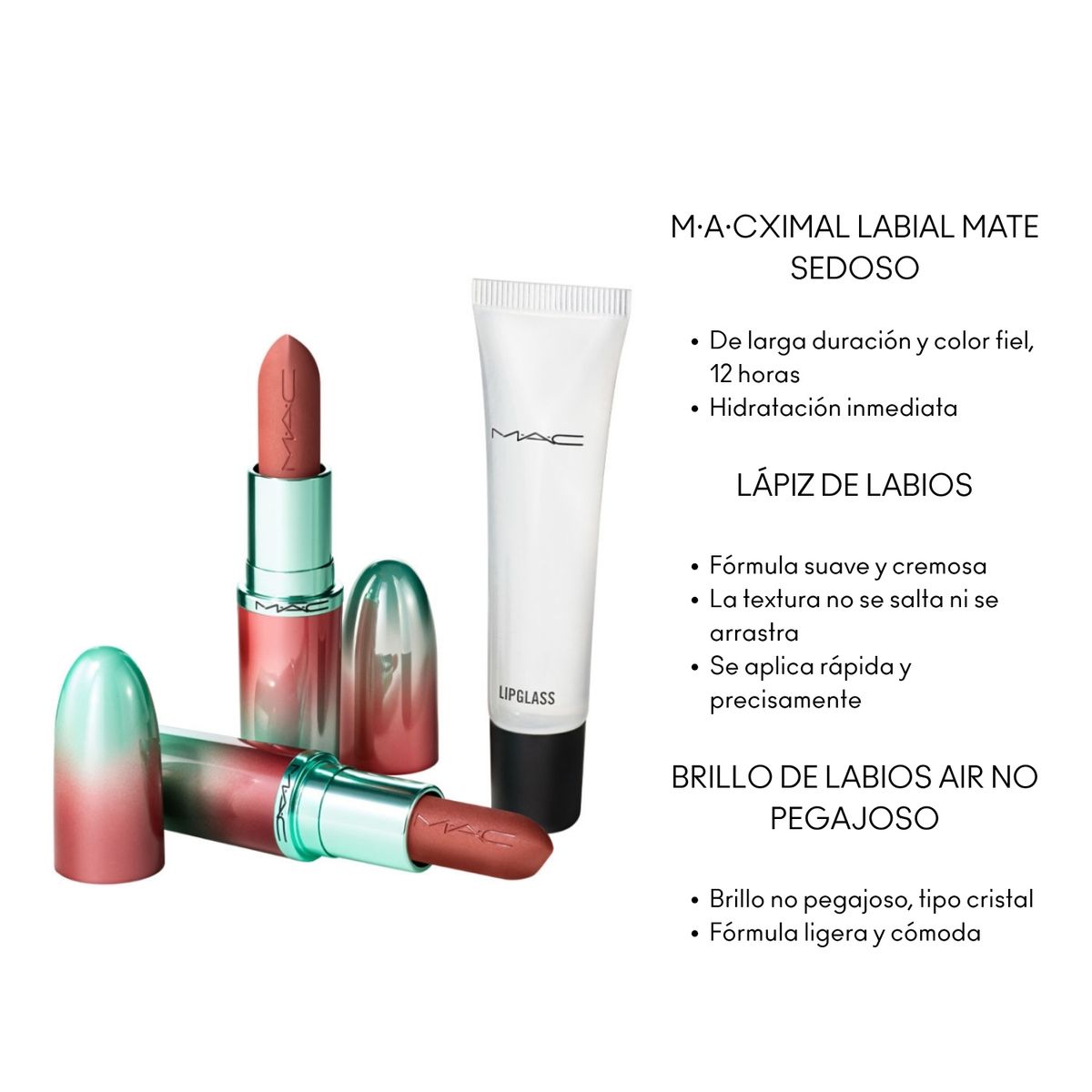 MAC - Set Labios Macx To The Future Lip Trio