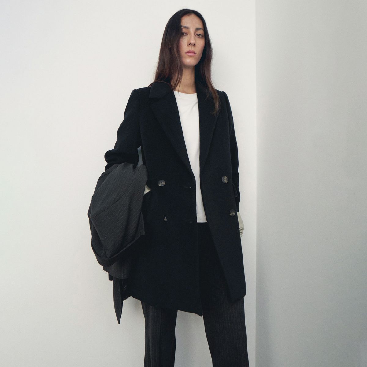 MANGO - Abrigo Largo Mujer Mango