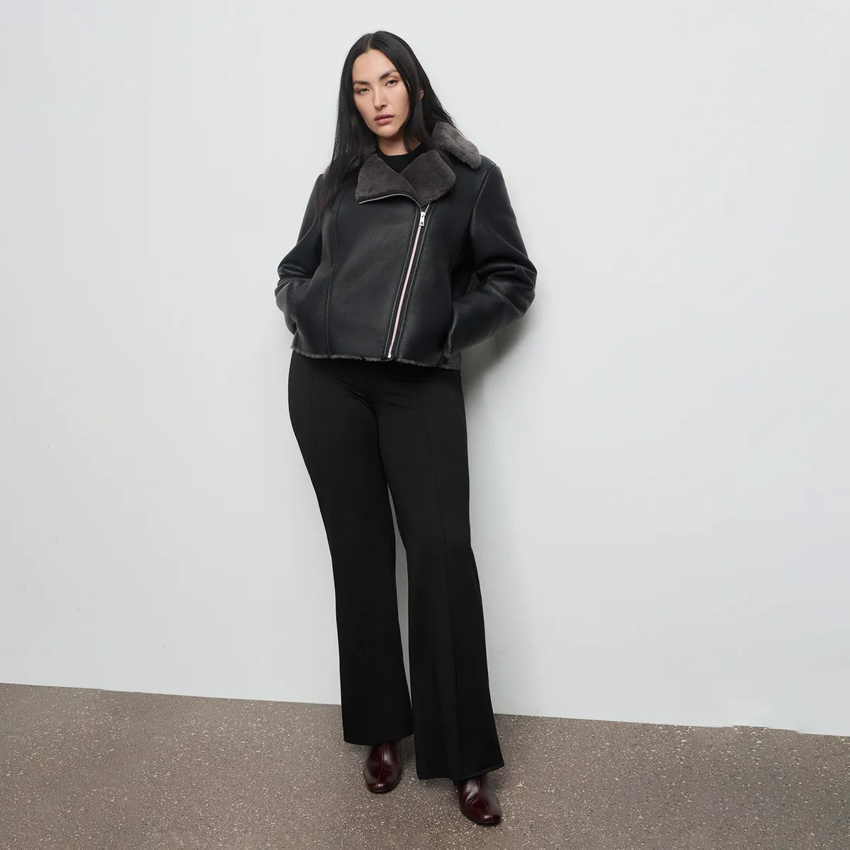 MANGO - Casaca Biker Mujer Mango