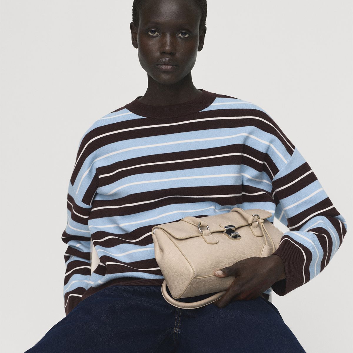 MANGO - Chompa Manga Larga Mujer Mango