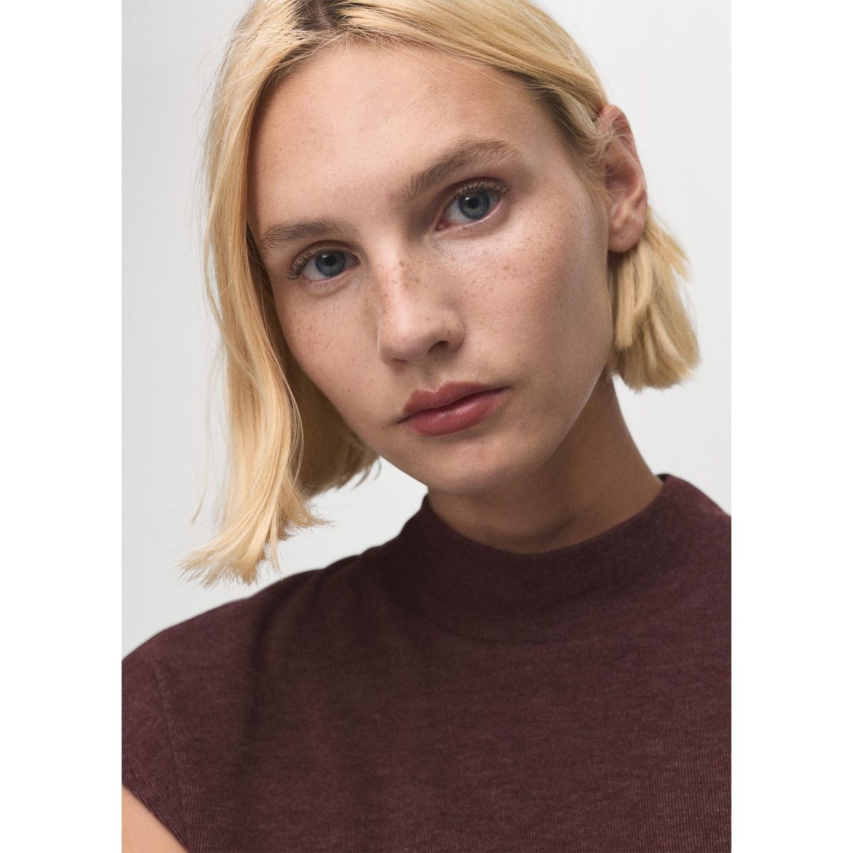 MANGO - Polo Manga Corta Mujer Mango