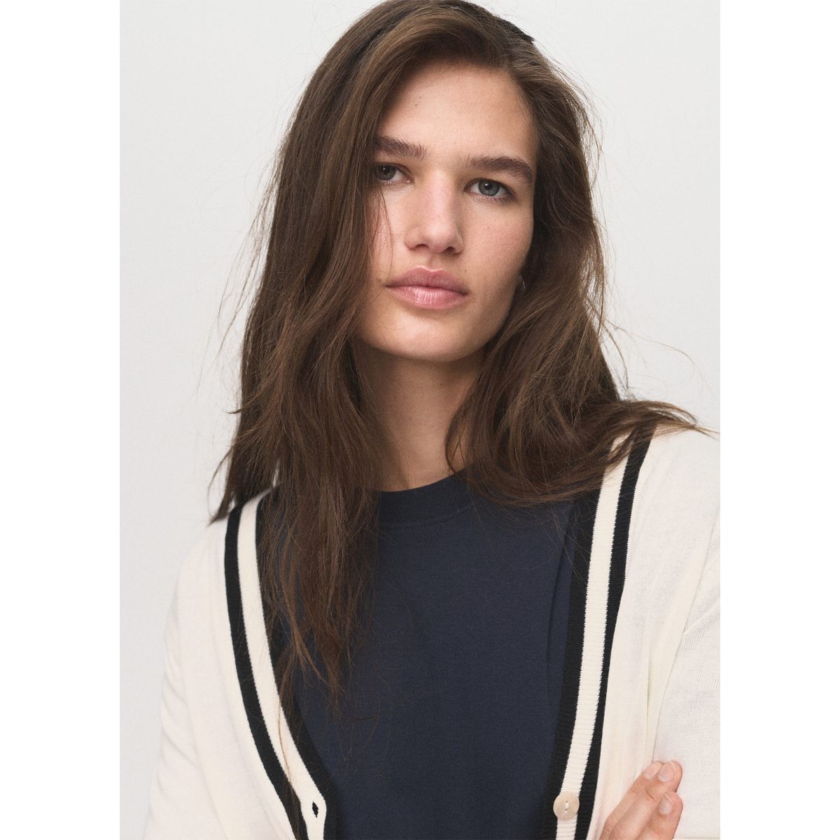 MANGO - Cardigan Cuello En V Mujer Mango