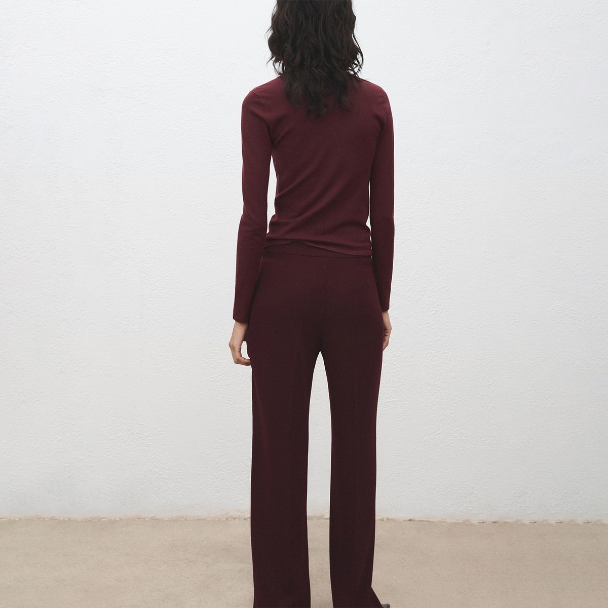 MANGO - Chompa Manga Larga Mujer Mango