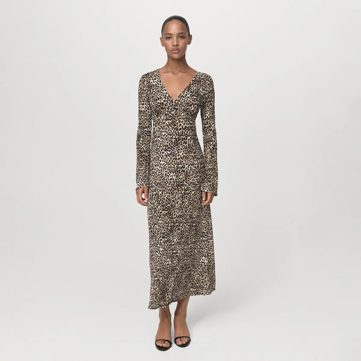 MANGO - Vestido Largo Mujer Mango