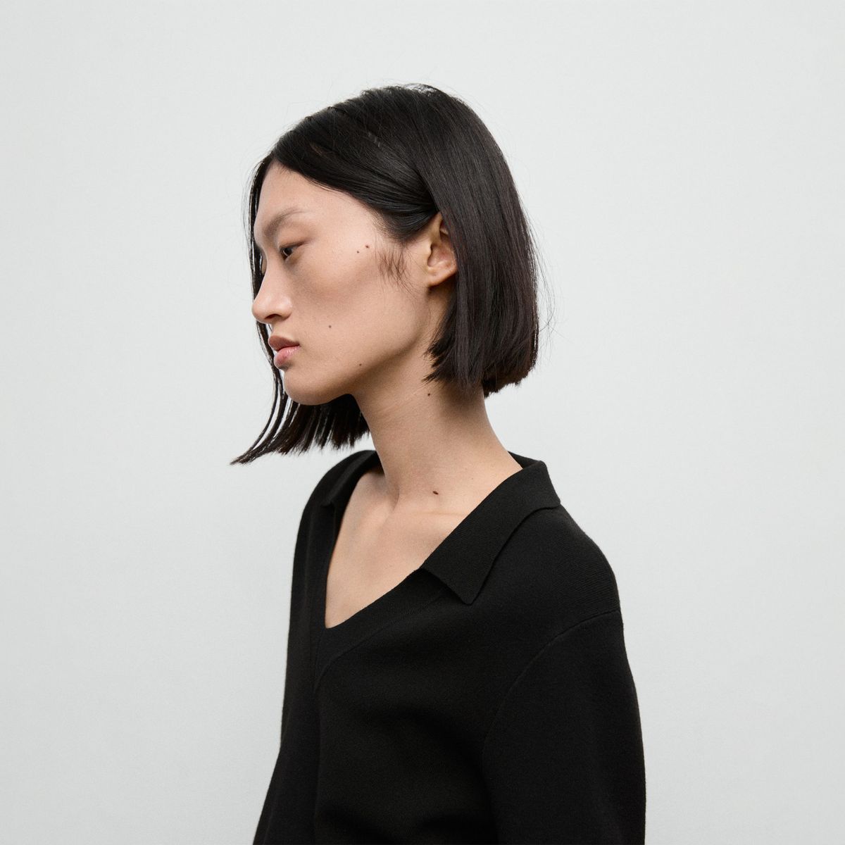 MANGO - Chompa Manga Larga Mujer Mango