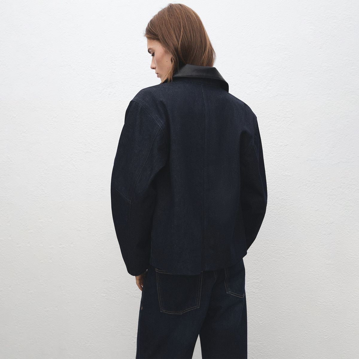 MANGO - Casaca Denim Mujer Mango