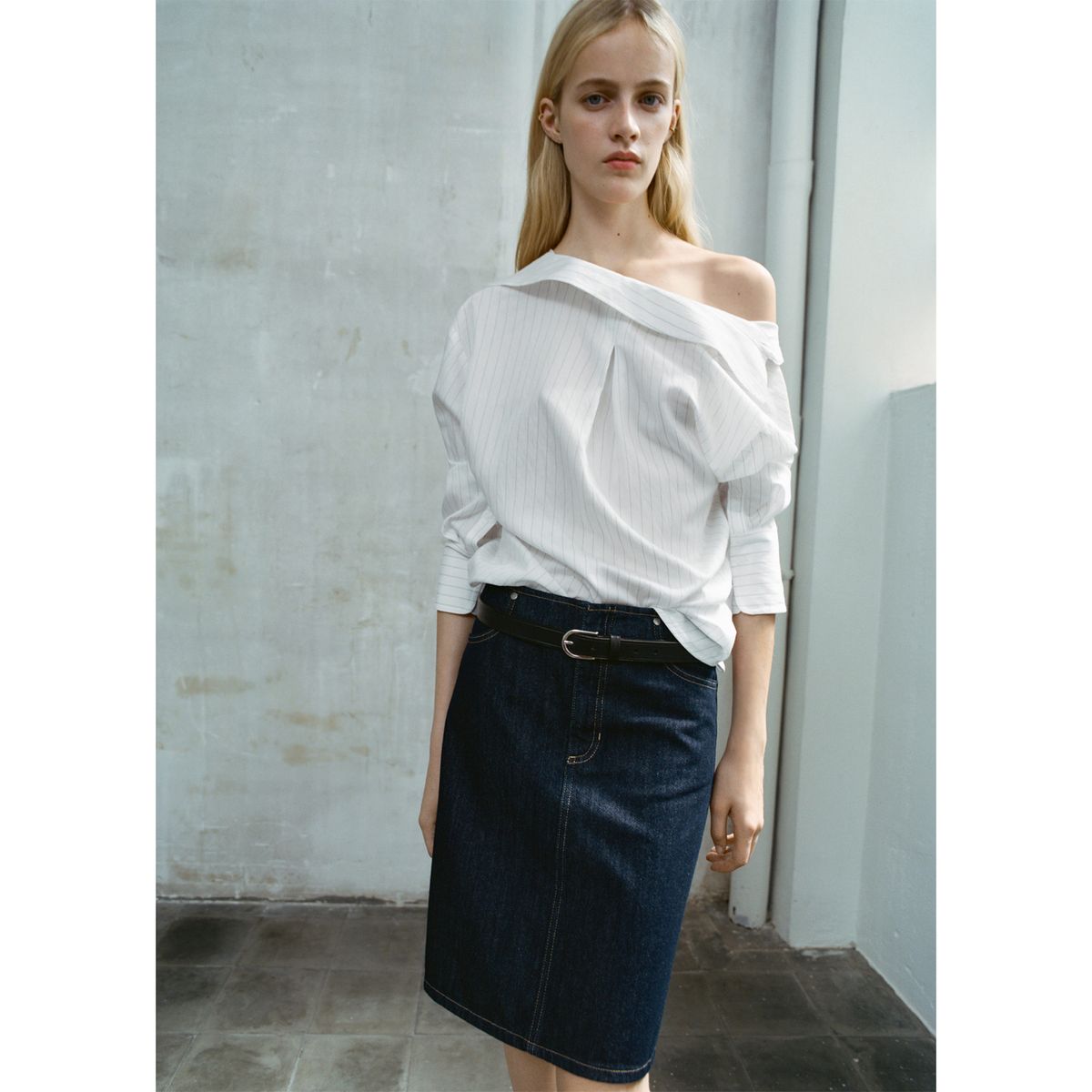 MANGO - Falda Denim Mujer Mango