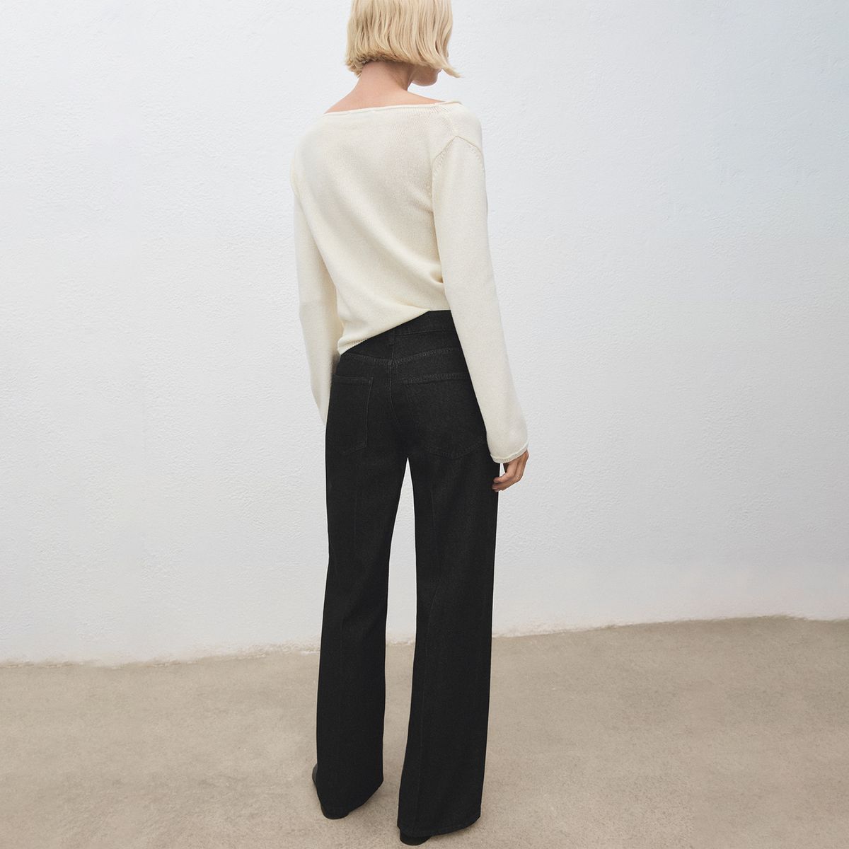 MANGO - Jean Straight Tiro Bajo Mujer Mango