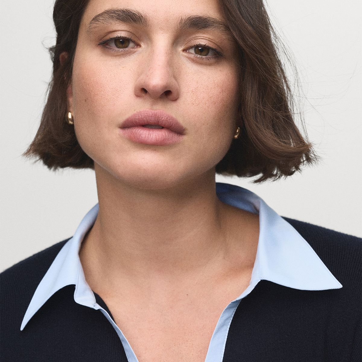 MANGO - Chompa Manga Larga Mujer Mango