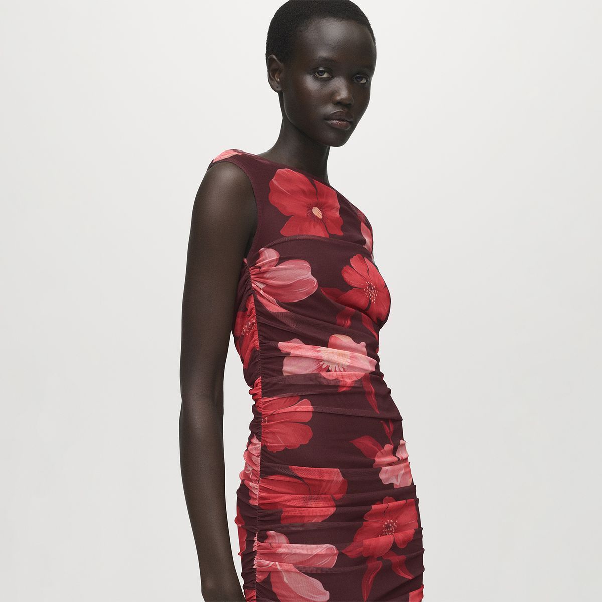 MANGO - Vestido Largo Mujer Mango