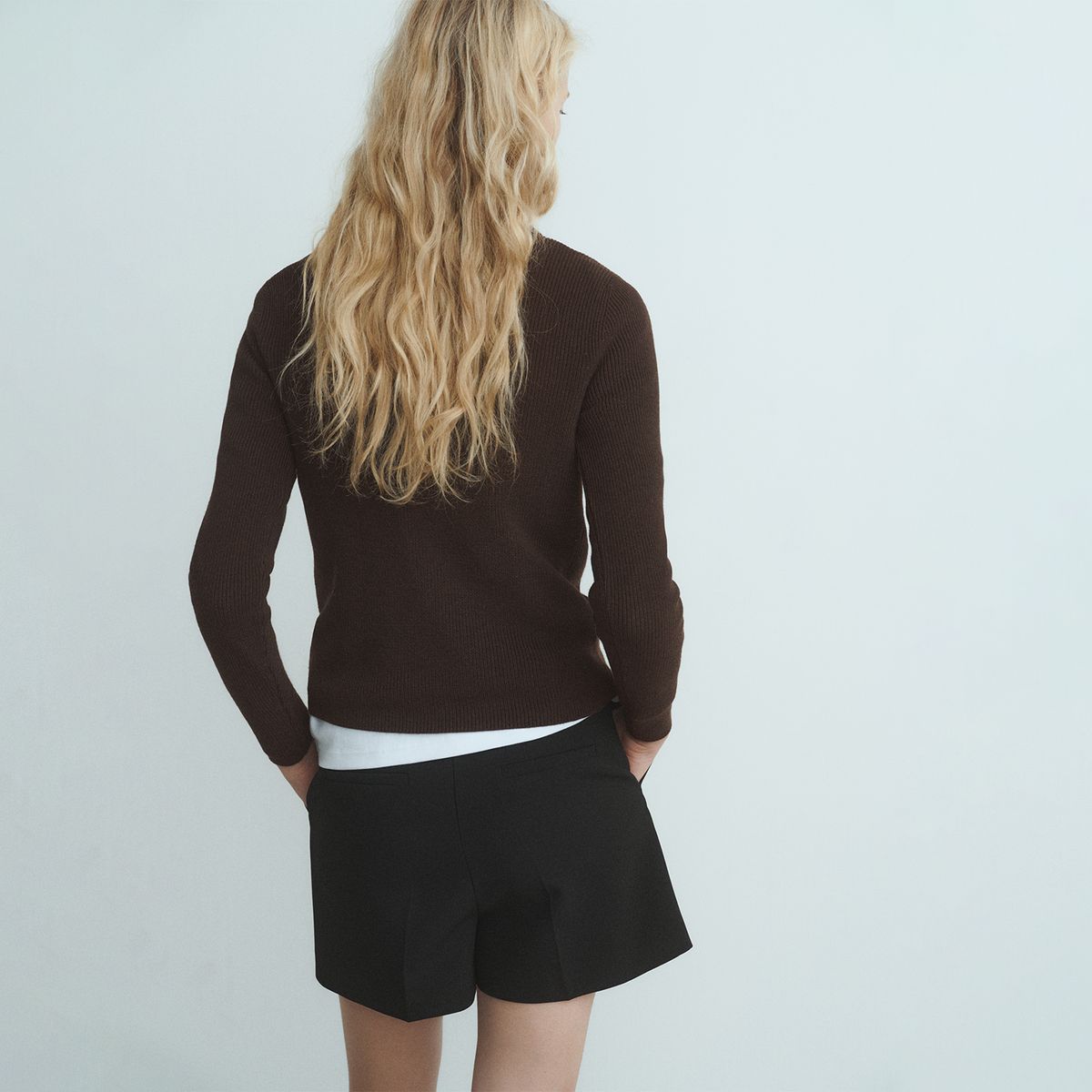 MANGO - Chompa Manga Larga Mujer Mango