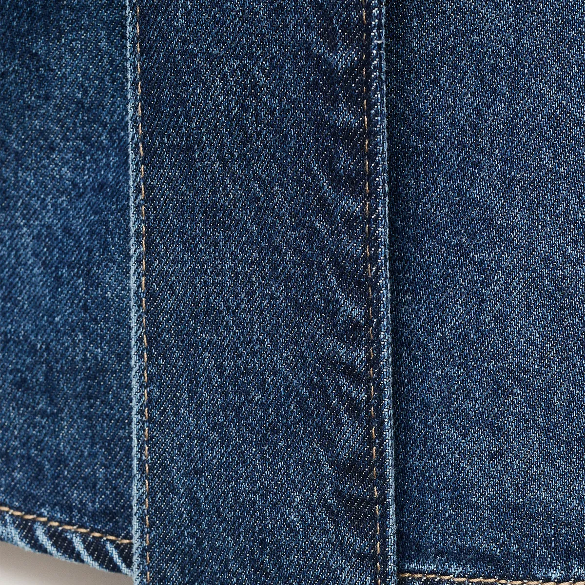 MANGO - Blusa Manga Larga Denim Mujer Mango