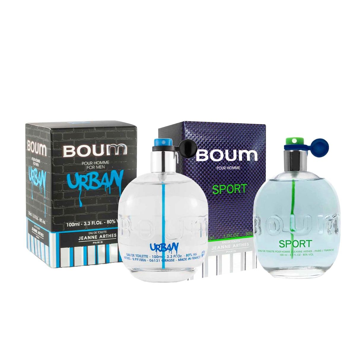 JEANNE ARTHES - Pack Boum Urban + Sport Edt 100 ml