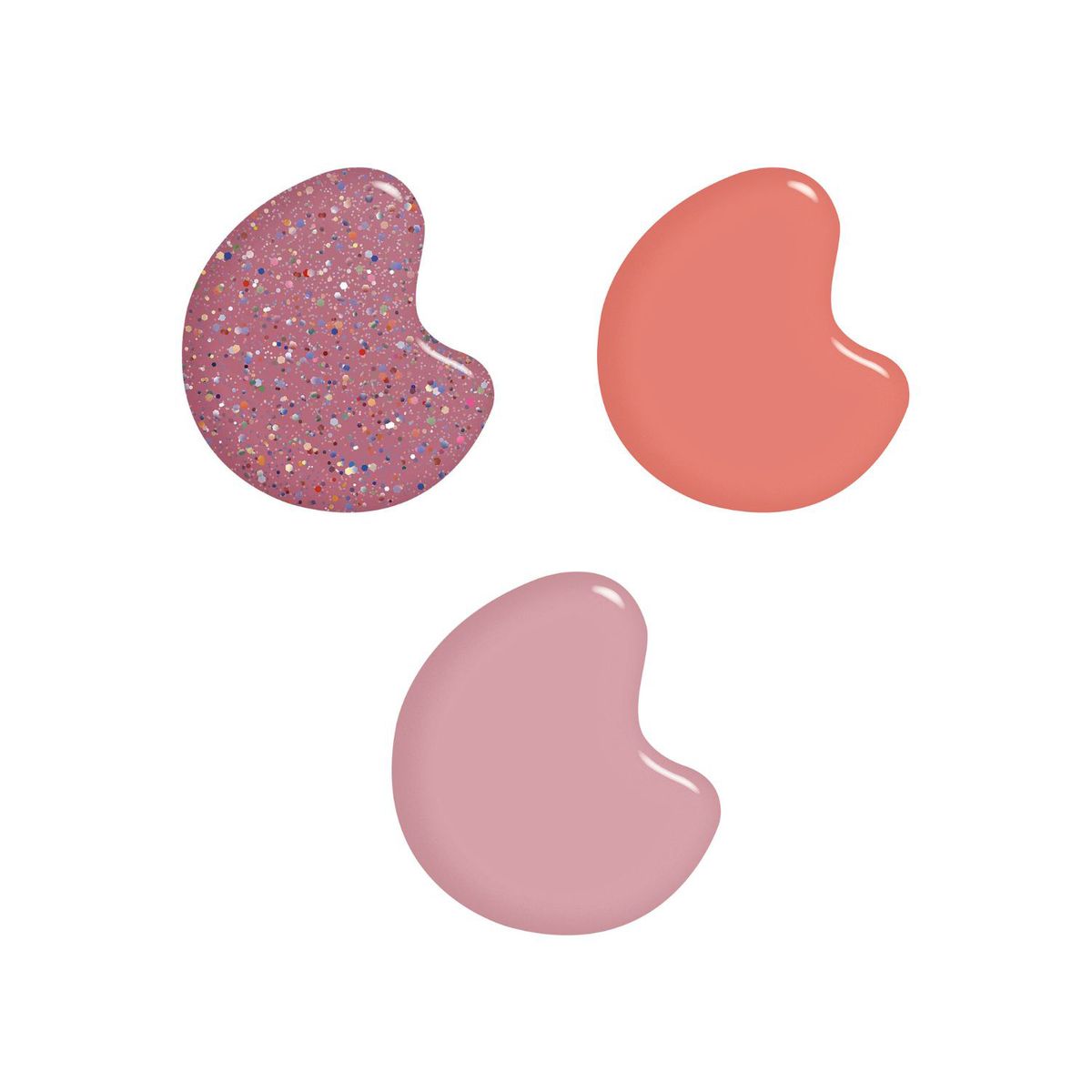 SALLY HANSEN - Pack Esmalte Insta Dri Confetti Pop + Fast Mauver + In Hurry Plum + Neceser