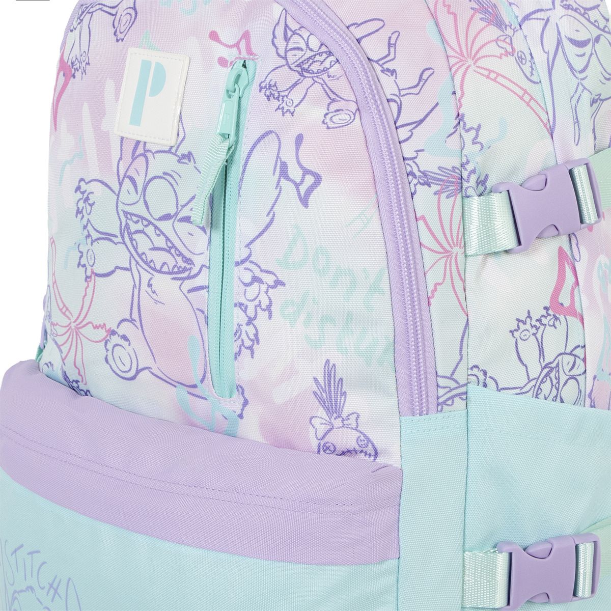 PORTA - Mochila Blanch Stitch Mint
